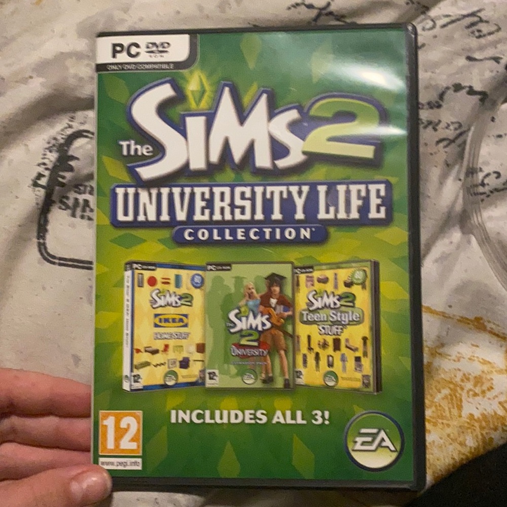 Sims 2 university life collection